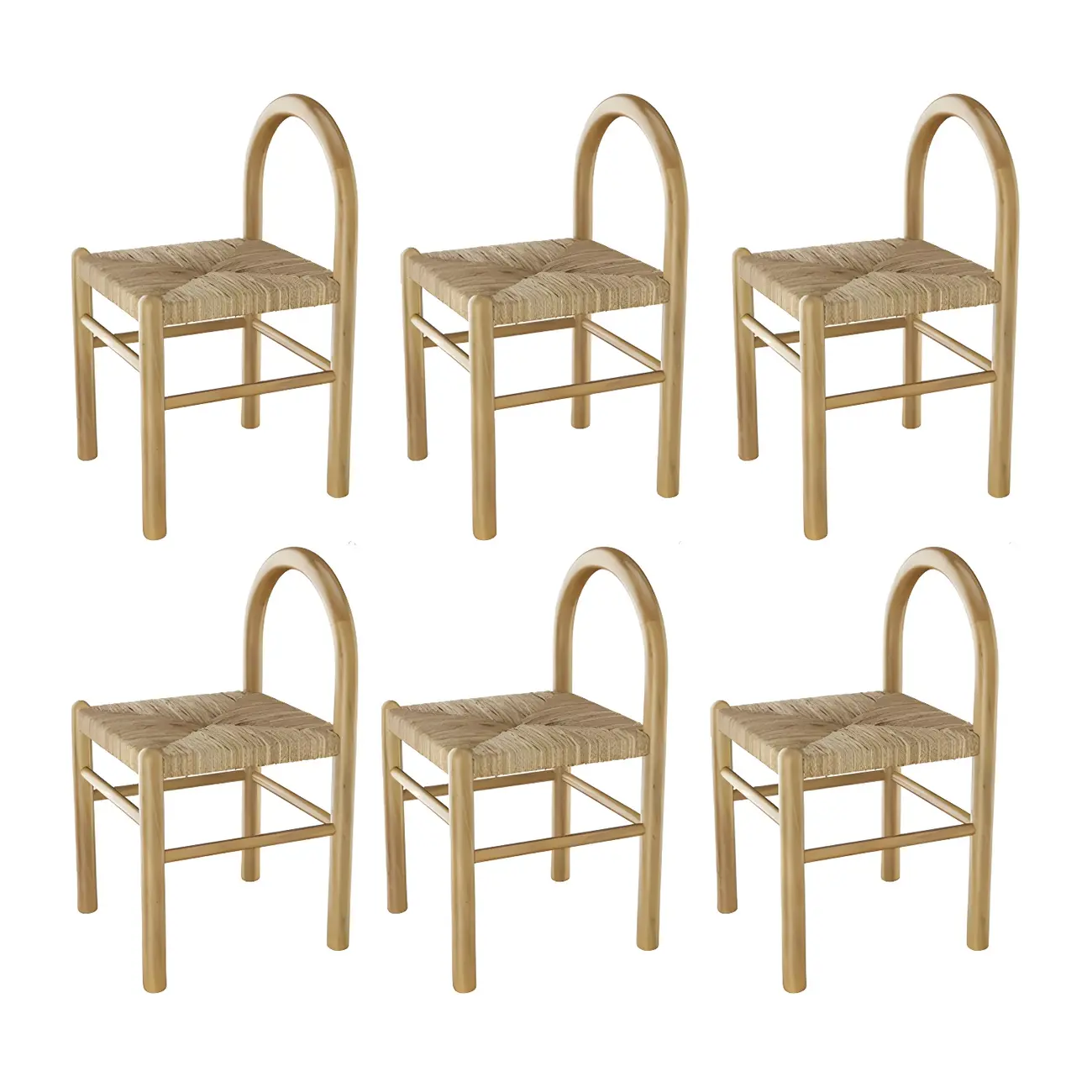 Rustic Wood Natural Texture Cushion Bar Stool Image - 22 | homeyfad