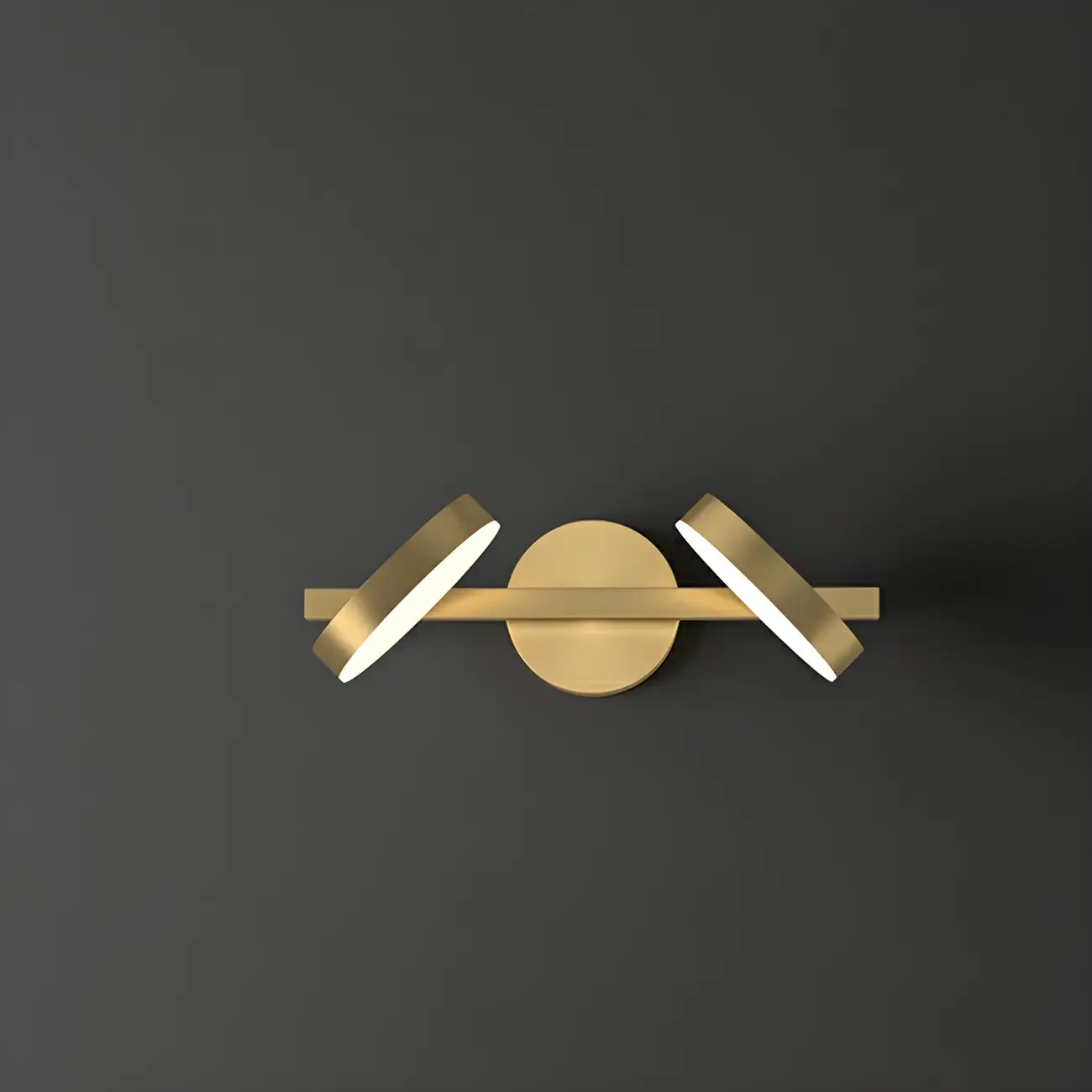 Minimalist Metal Vanity Light with LED for Bathroom Decor Image - 3