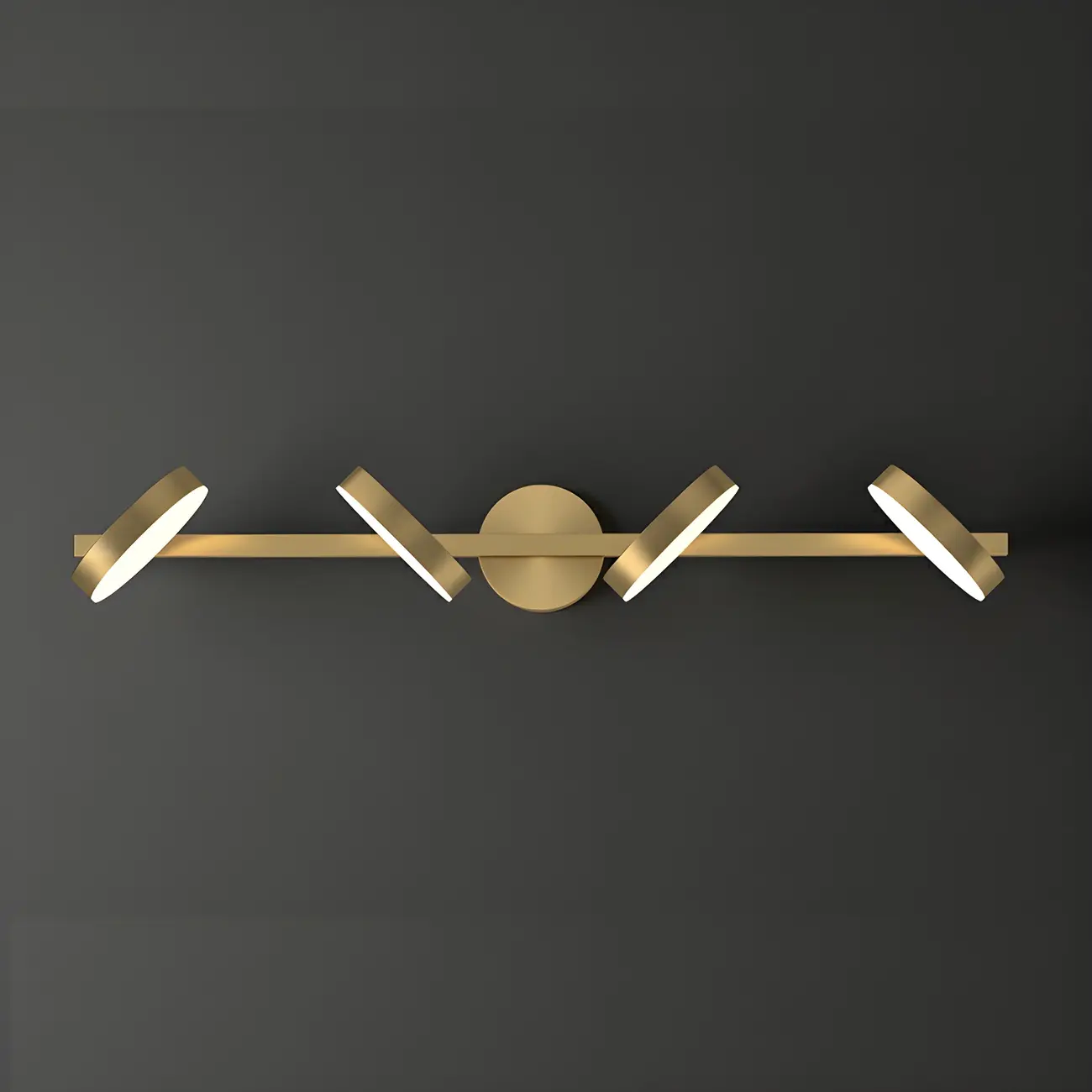 Minimalist Metal Vanity Light with LED for Bathroom Decor Image - 8 | homeyfad