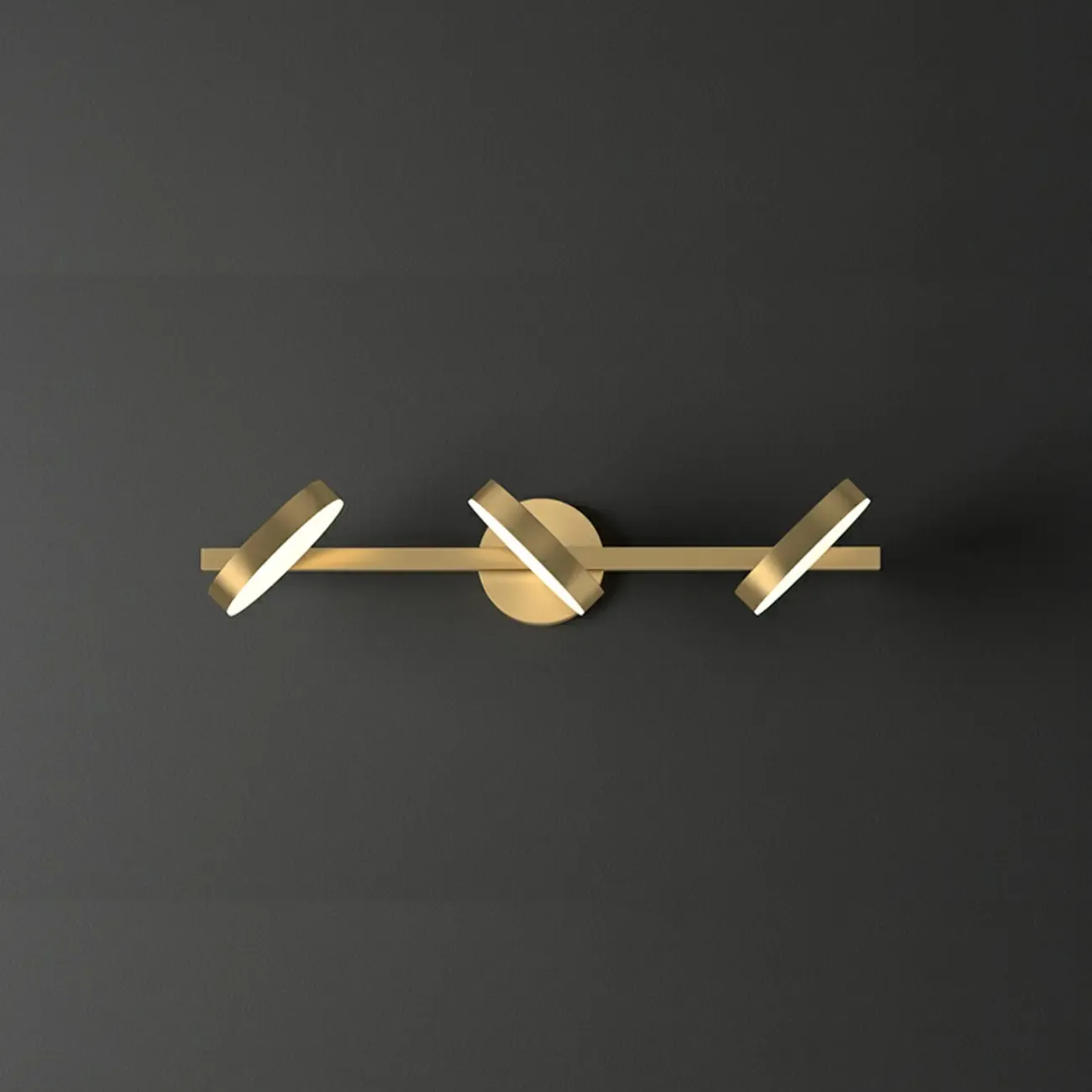 Minimalist Metal Vanity Light with LED for Bathroom Decor Image - 9