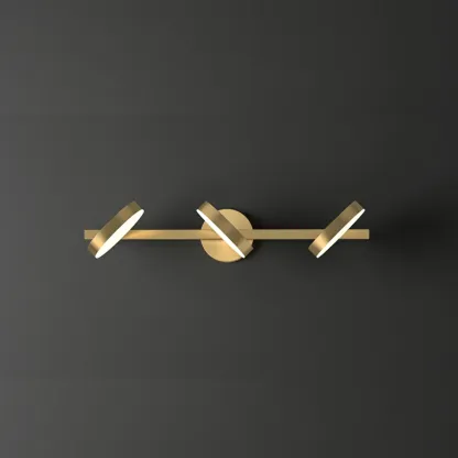 Minimalist Metal Vanity Light with LED for Bathroom Decor Image - 9