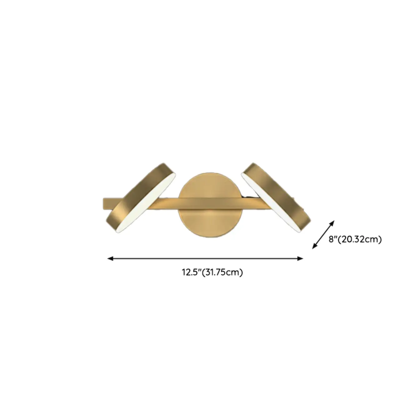 Minimalist Metal Vanity Light with LED for Bathroom Decor Image - 13 | homeyfad