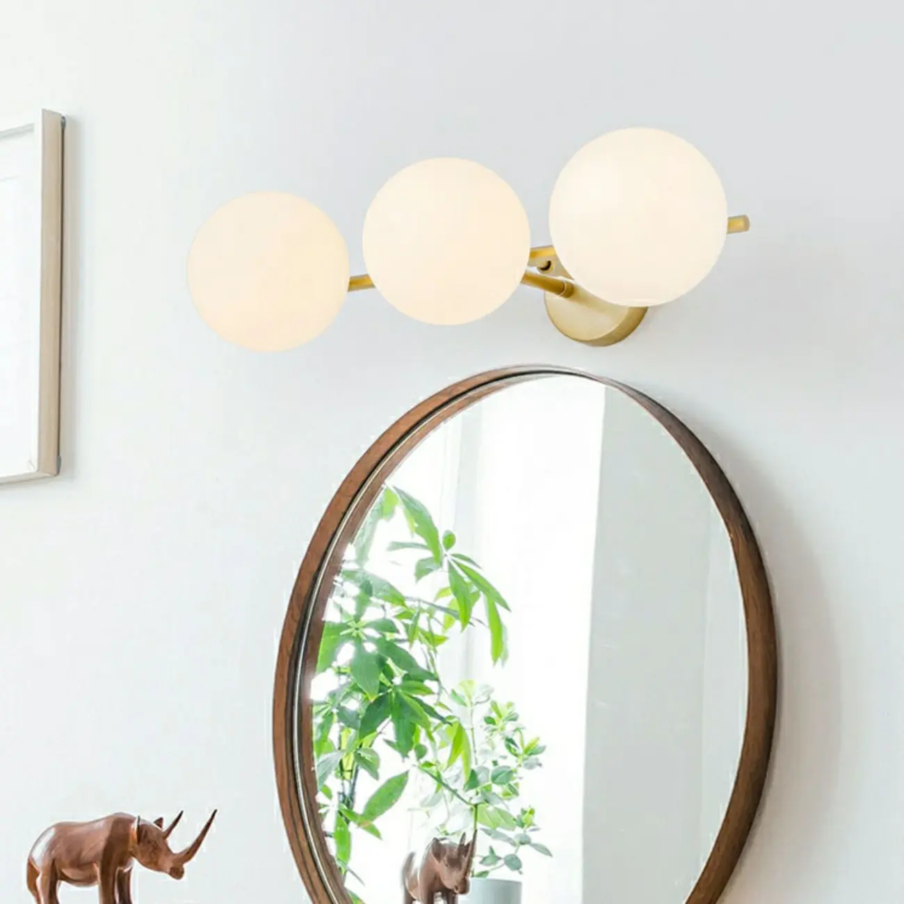 Stylish Globe Metal Vanity Light with Stretchable Design for Home Image - 2 | homeyfad