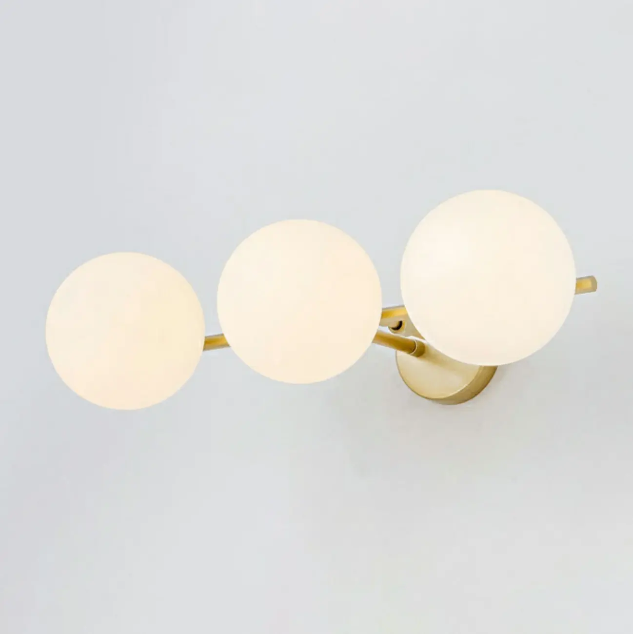 Stylish Globe Metal Vanity Light with Stretchable Design for Home Image - 12 | homeyfad