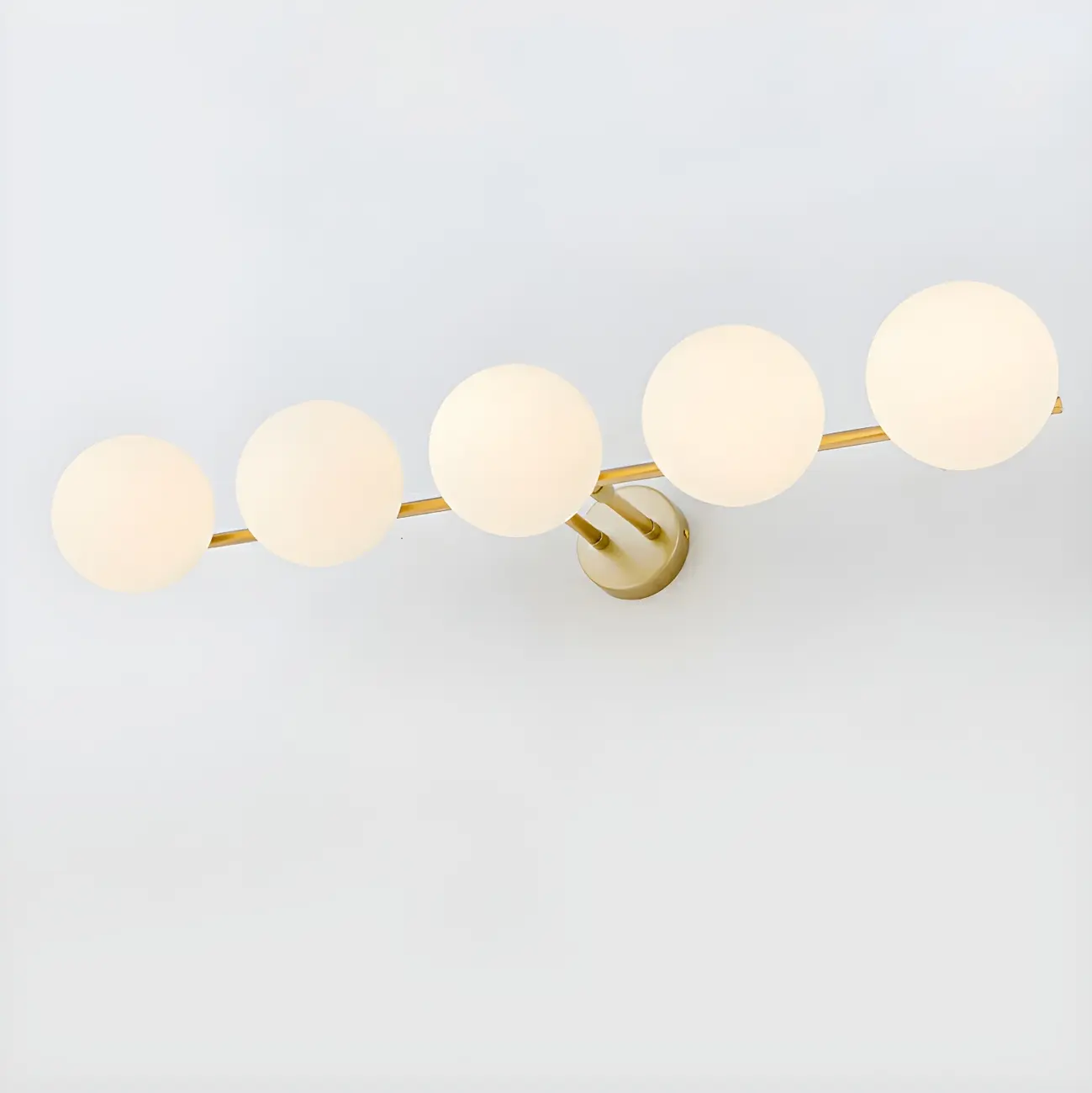 Stylish Globe Metal Vanity Light with Stretchable Design for Home Image - 14 | homeyfad