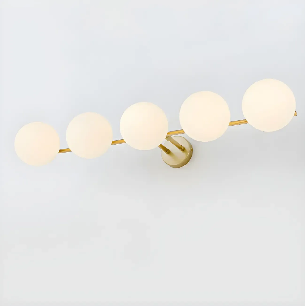 Stylish Globe Metal Vanity Light with Stretchable Design for Home Image - 14