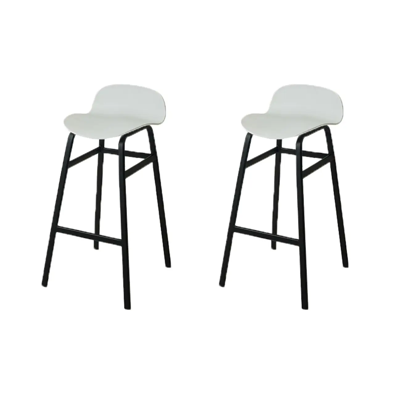 Glam Leather Adjustable Bar Stools with Backrest for Dining Room Image - 5 | homeyfad