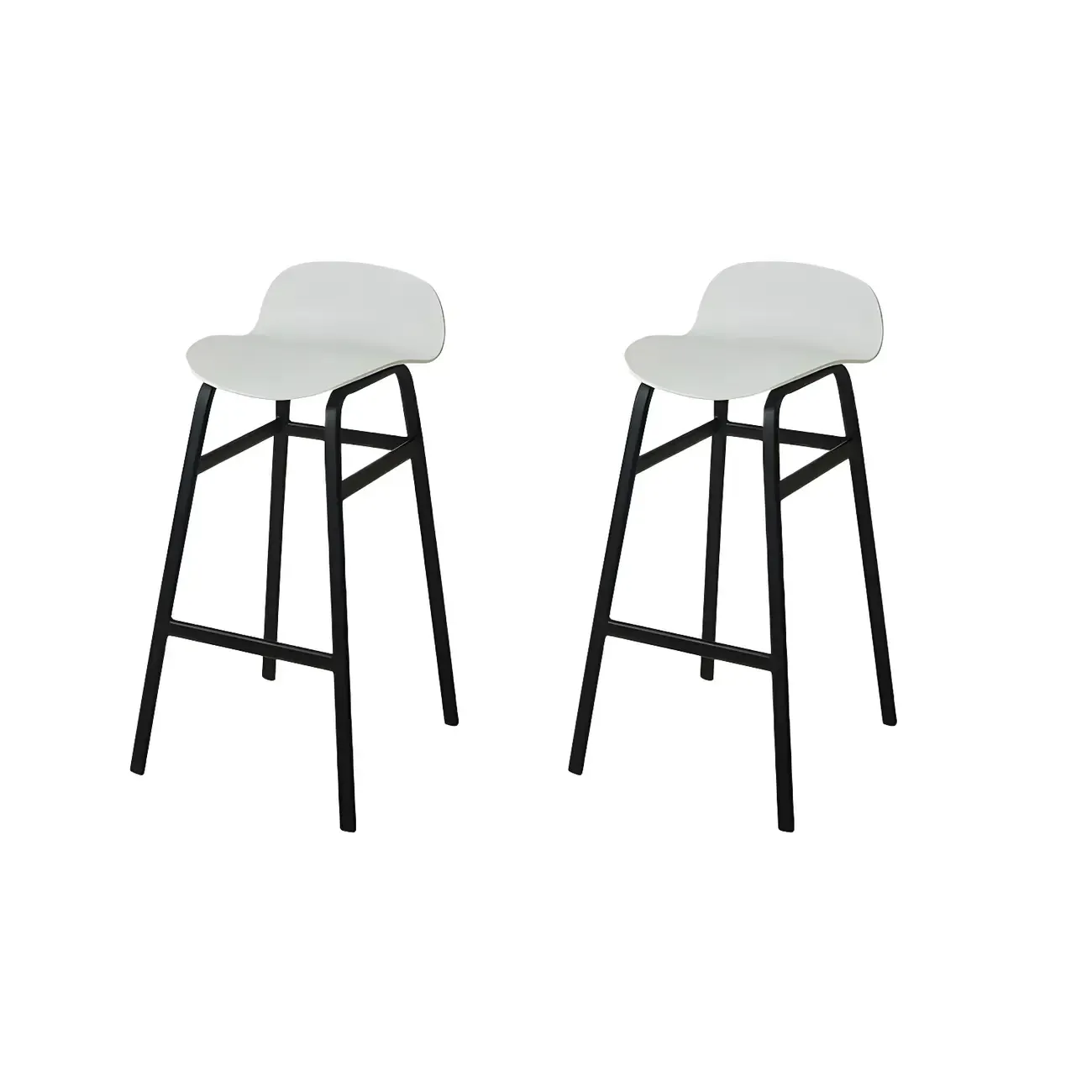 Glam Leather Adjustable Bar Stools with Backrest for Dining Room Image - 28