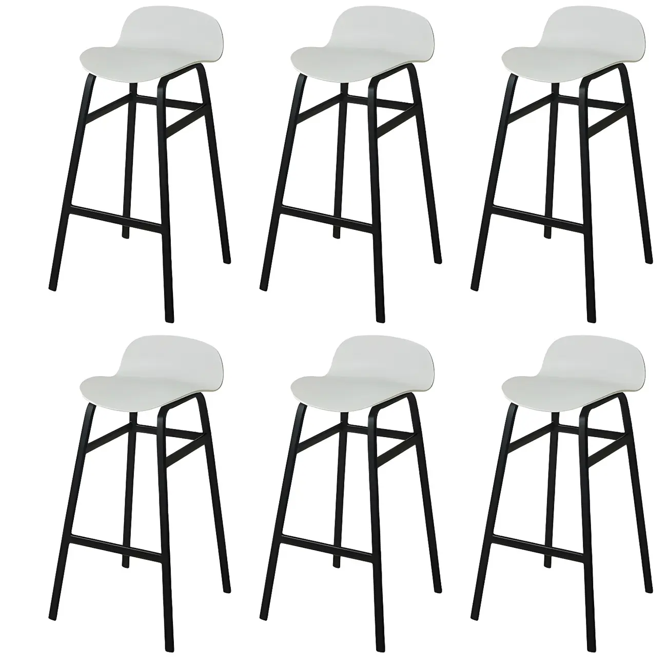 Glam Leather Adjustable Bar Stools with Backrest for Dining Room Image - 30 | homeyfad