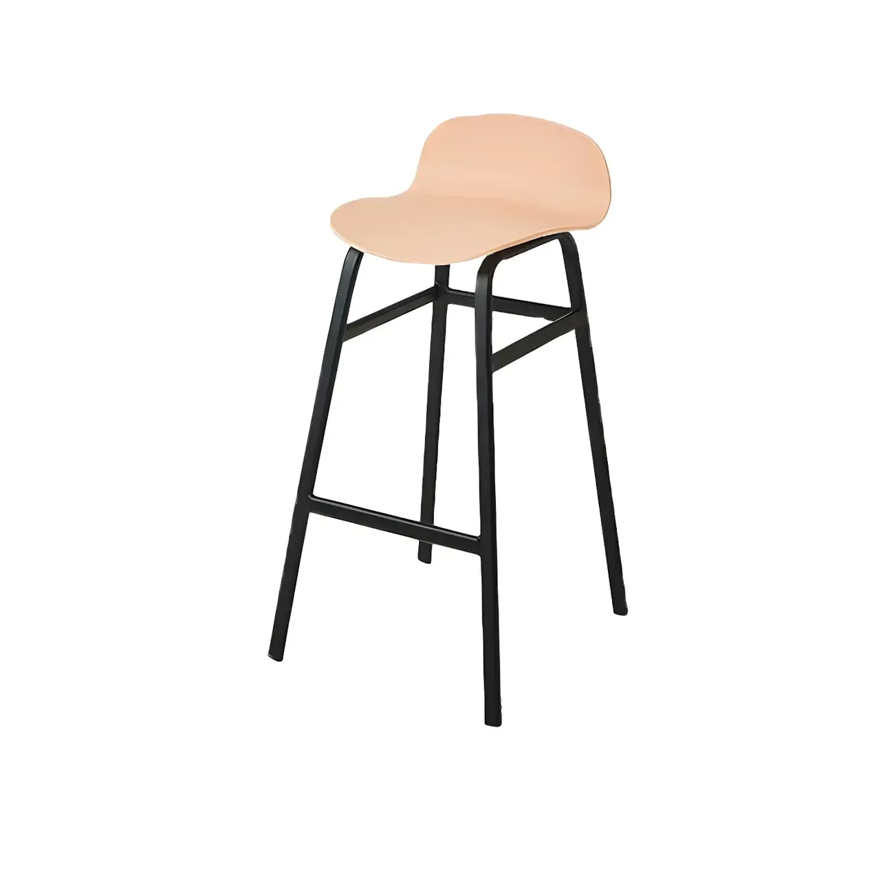 Glam Leather Adjustable Bar Stools with Backrest for Dining Room Image - 32
