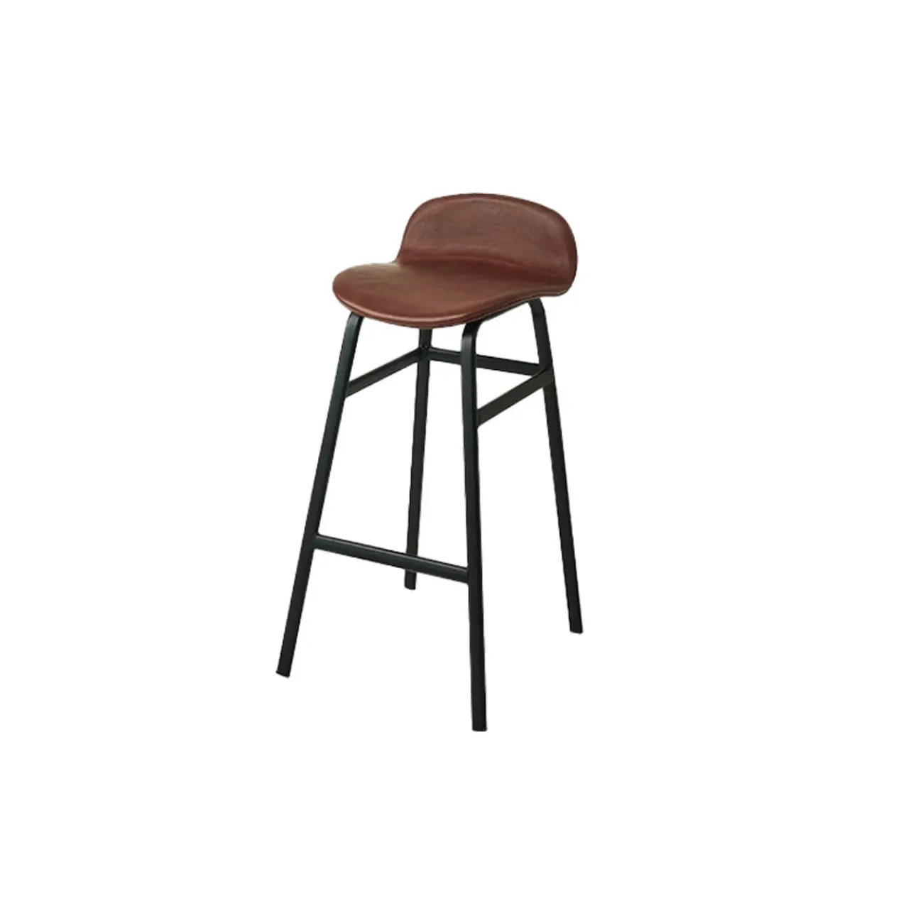 Glam Leather Adjustable Bar Stools with Backrest for Dining Room Image - 57 | homeyfad