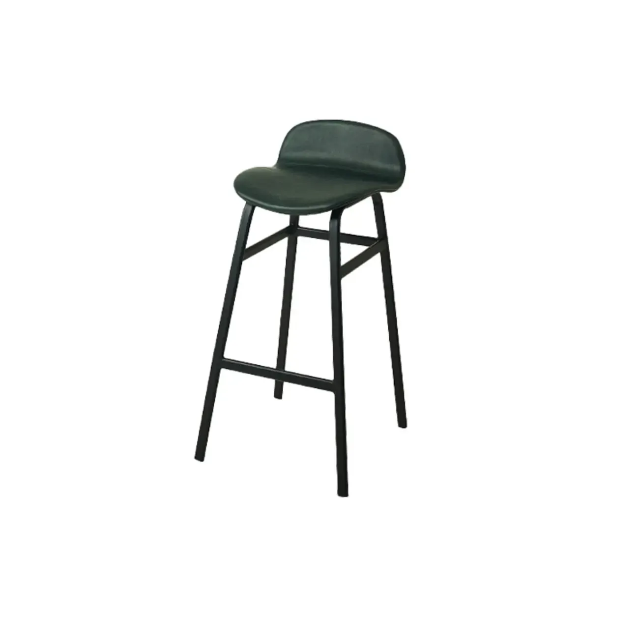 Glam Leather Adjustable Bar Stools with Backrest for Dining Room Image - 67