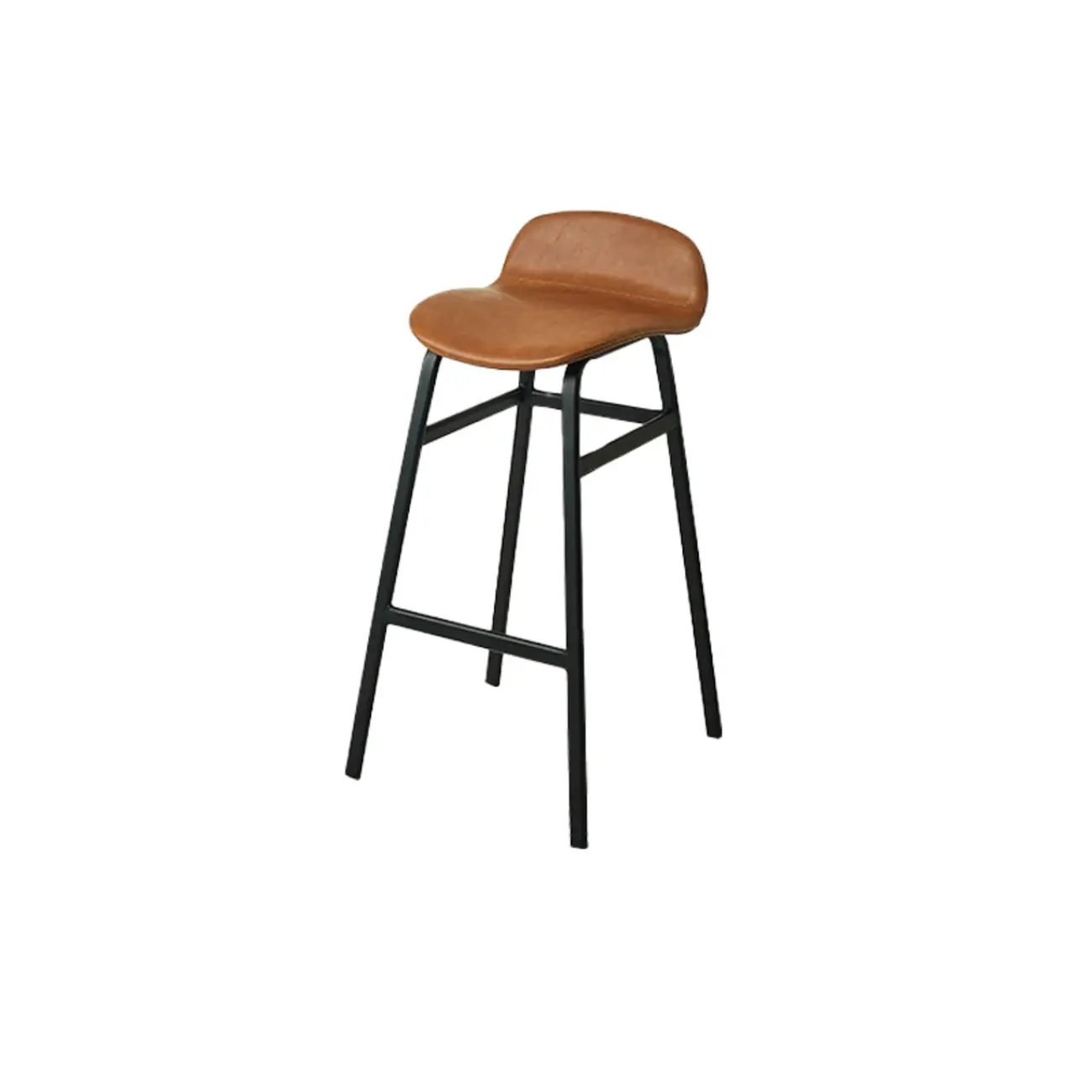 Glam Leather Adjustable Bar Stools with Backrest for Dining Room Image - 72 | homeyfad