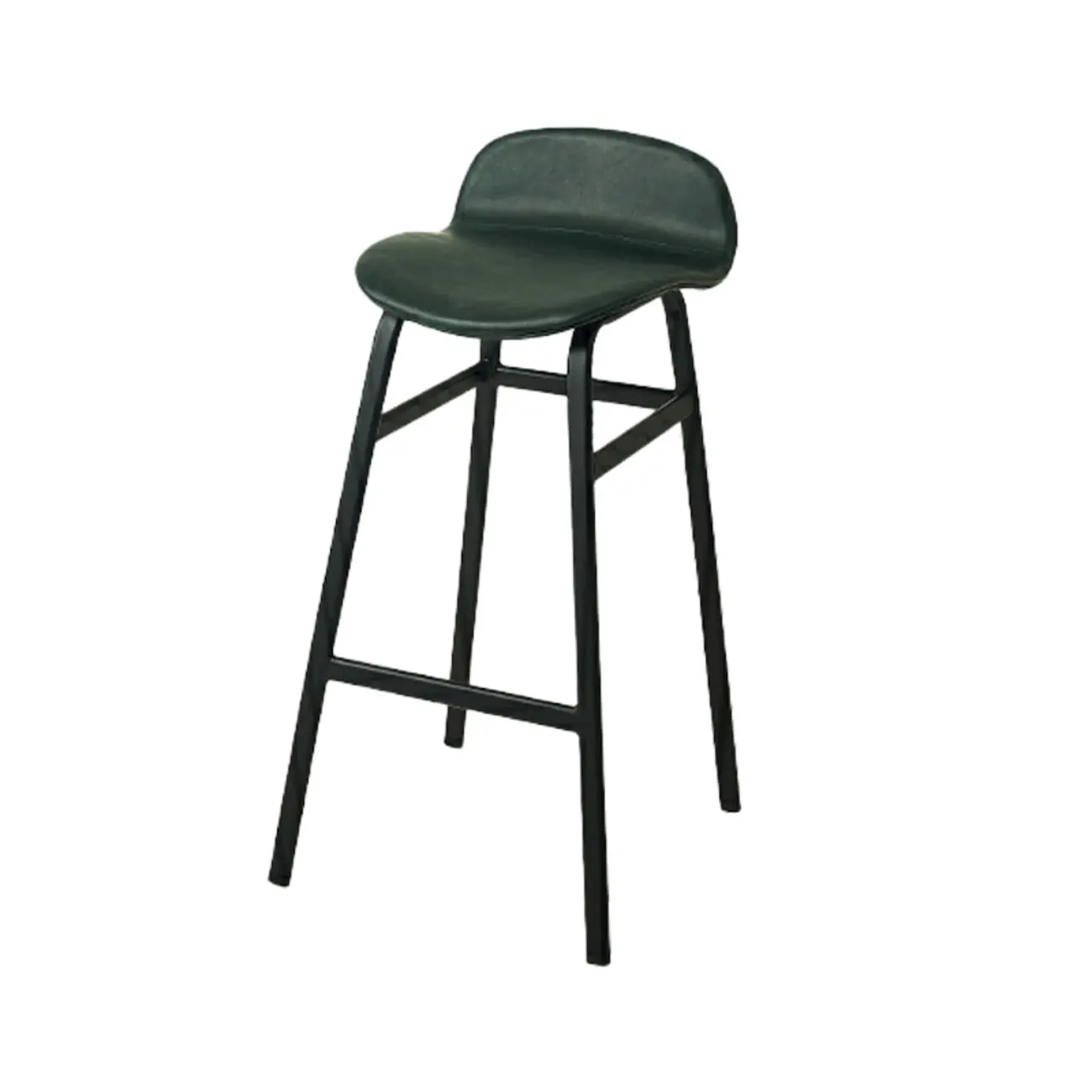 Glam Leather Adjustable Bar Stools with Backrest for Dining Room Image - 77 | homeyfad
