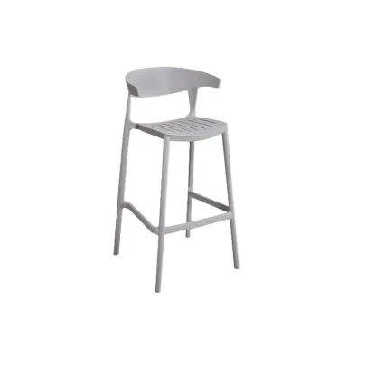 Modern Acrylic Sleek Durable Vibrant Colors Bar Stool Image - 11