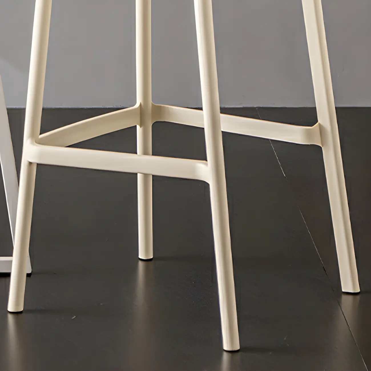 Modern Acrylic Sleek Durable Vibrant Colors Bar Stool Image - 9 | homeyfad