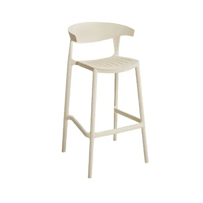 Modern Acrylic Sleek Durable Vibrant Colors Bar Stool Image - 37