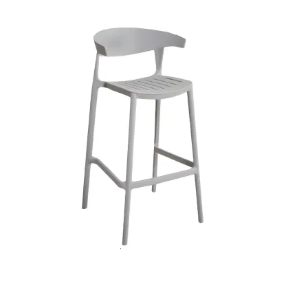 Modern Acrylic Sleek Durable Vibrant Colors Bar Stool Image - 67