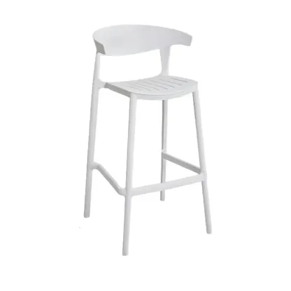 Modern Acrylic Sleek Durable Vibrant Colors Bar Stool Image - 77