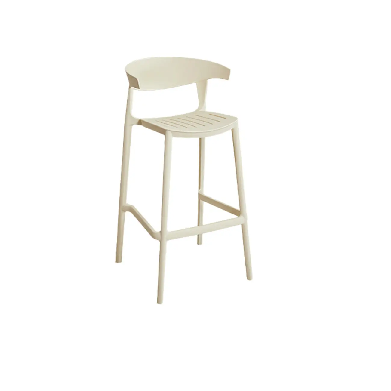 Modern Acrylic Sleek Durable Vibrant Colors Bar Stool Image - 82 | homeyfad