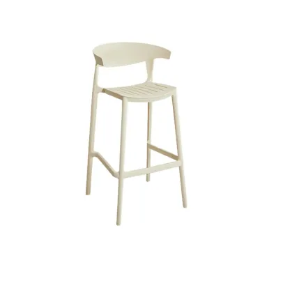 Modern Acrylic Sleek Durable Vibrant Colors Bar Stool Image - 82