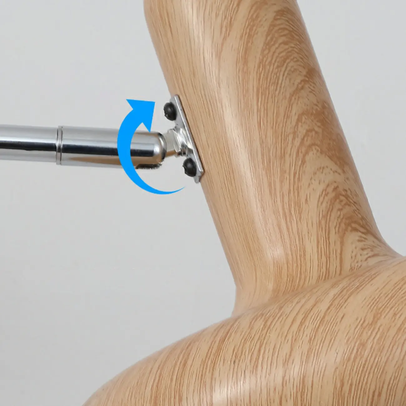 Simple Silver Metal Swing Arm Wall Light Image - 14 | homeyfad