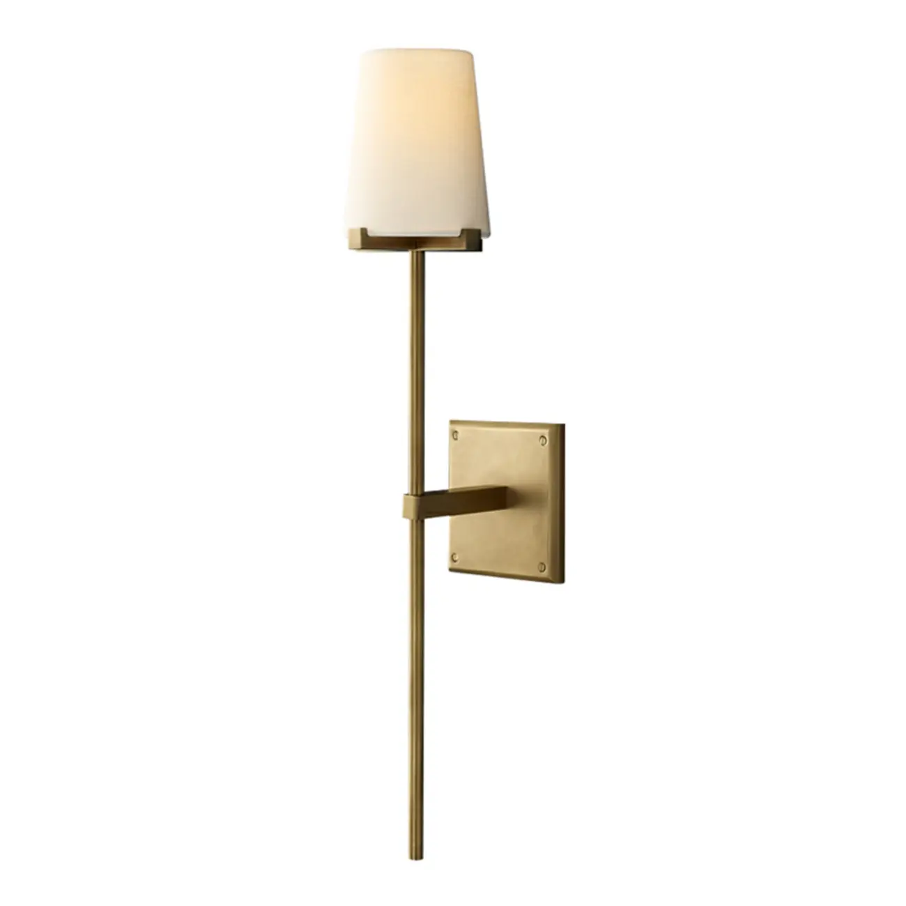 Modern Gold Bathroom Vanity Light with Clear Glass Shade | homeyfad