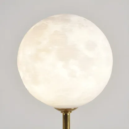 Cute Astronaut Kids Lamp Wood LED for Bedroom Image - 15