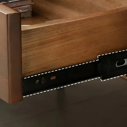 Stylish Wooden Mueble Para TV Stand with Drawers for Home Image - 8