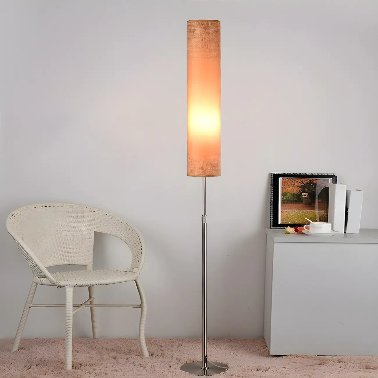 Modern Geometric Floor Lamp with Adjustable Height Image - 7 | homeyfad