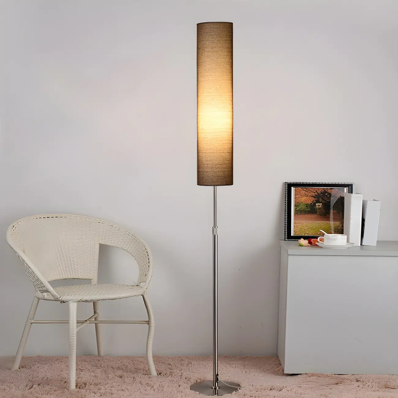 Modern Geometric Floor Lamp with Adjustable Height Image - 8 | homeyfad