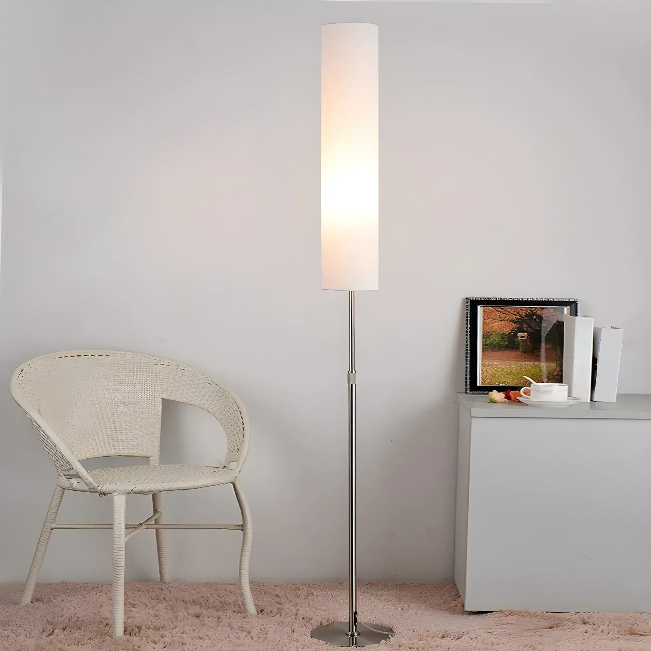 Modern Geometric Floor Lamp with Adjustable Height Image - 9 | homeyfad