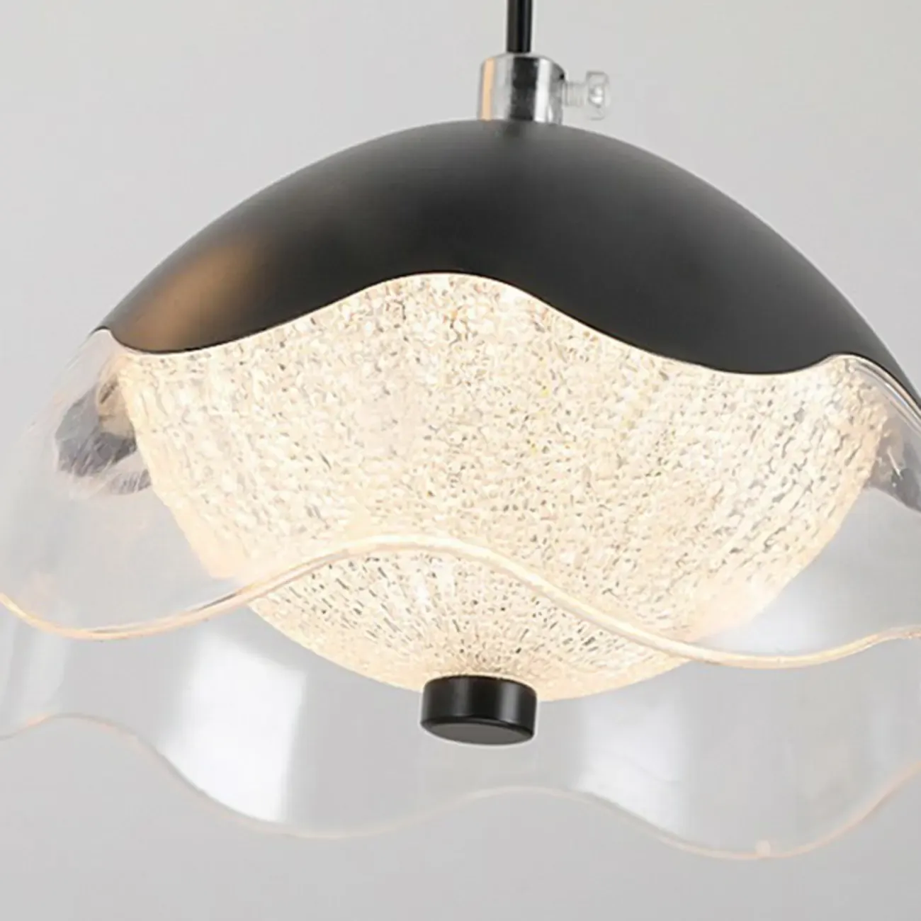 Adjustable Black 5/6-Light Geometric Pendant Light Image - 14