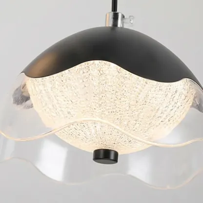 Adjustable Black 5/6-Light Geometric Pendant Light Image - 14