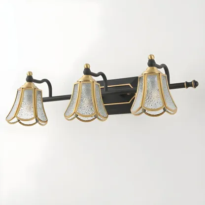 Modern Flower Crystal Vanity Light for Bathroom