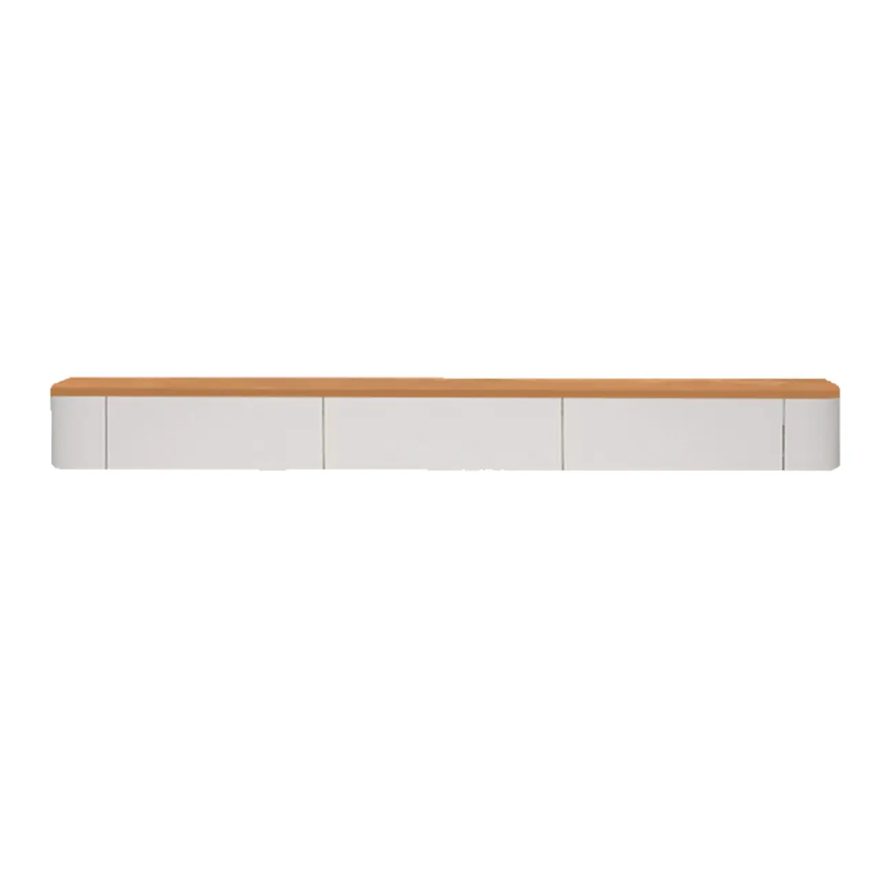 Traditional Wooden Mueble Flotante Para TV Stand with Drawers Image - 2 | homeyfad