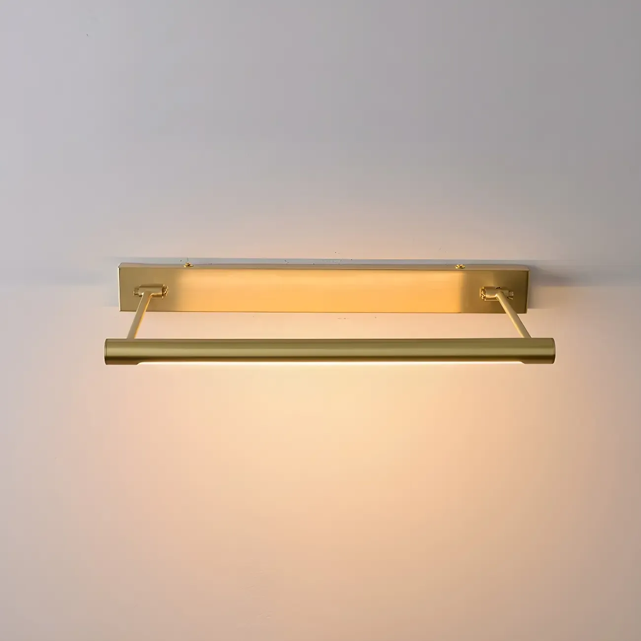 Nordic LED Vanity Light with Acrylic Shade and Warm Light Image - 6