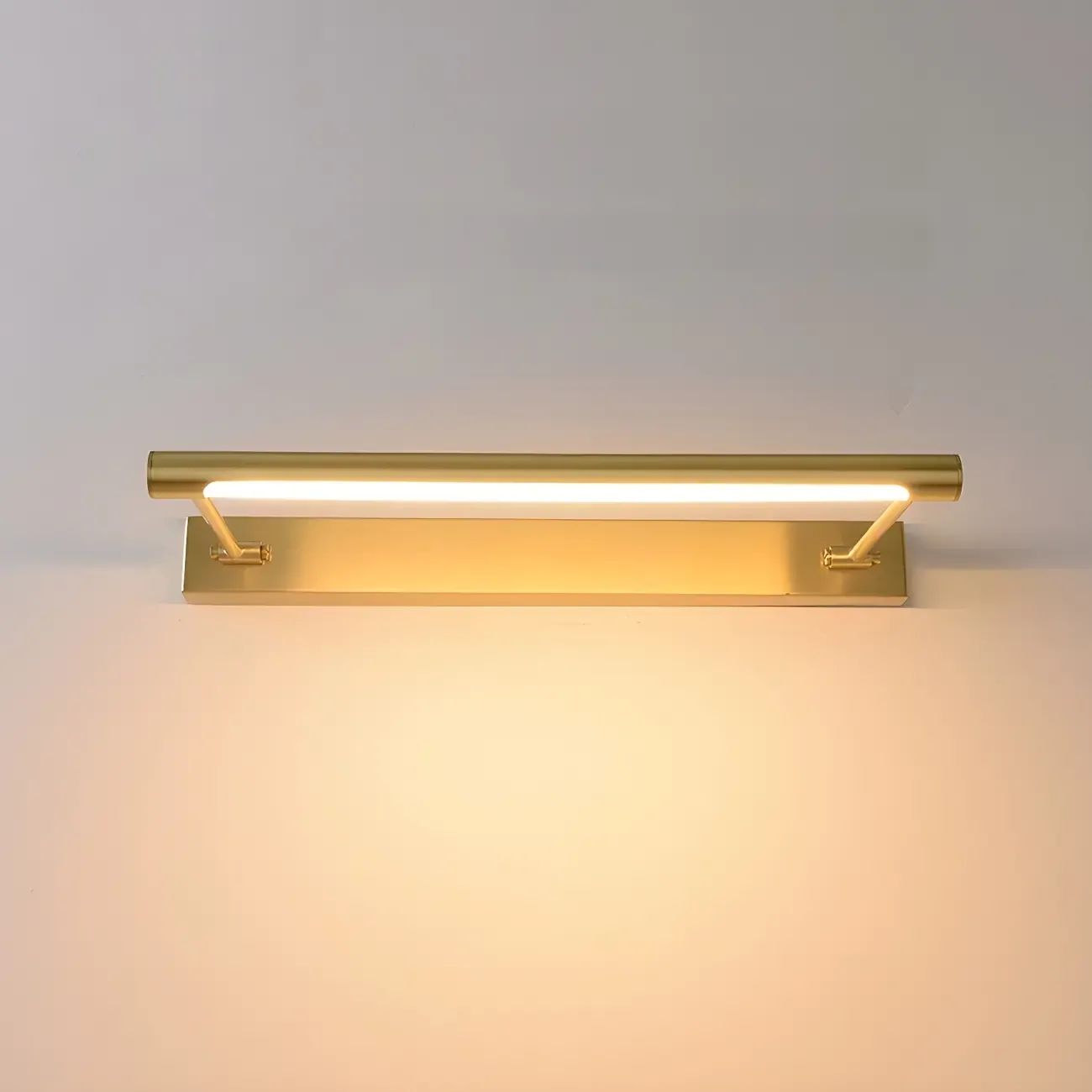 Nordic LED Vanity Light with Acrylic Shade and Warm Light Image - 7