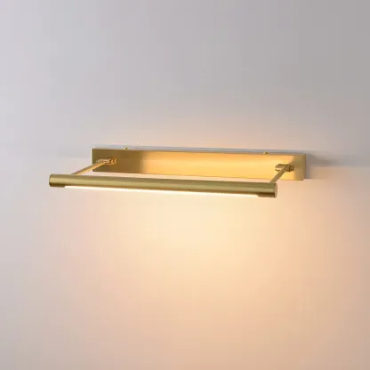 Nordic LED Vanity Light with Acrylic Shade and Warm Light Image - 8