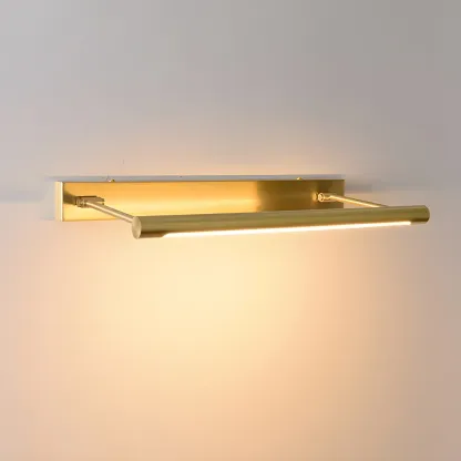 Nordic LED Vanity Light with Acrylic Shade and Warm Light Image - 9