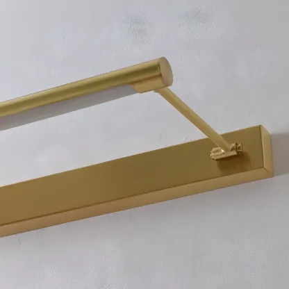 Nordic LED Vanity Light with Acrylic Shade and Warm Light Image - 12