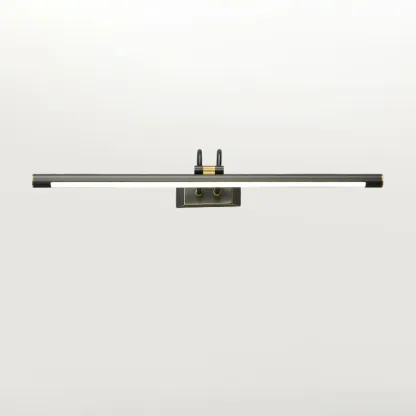 Classic Metal Tube Vanity Light with Integrated LED for Bathroom Image - 6