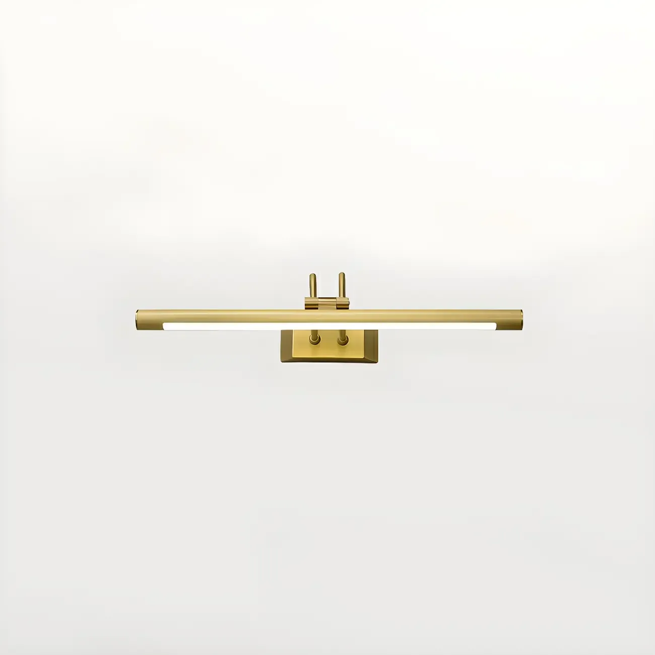 Classic Metal Tube Vanity Light with Integrated LED for Bathroom Image - 7