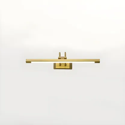 Classic Metal Tube Vanity Light with Integrated LED for Bathroom Image - 7