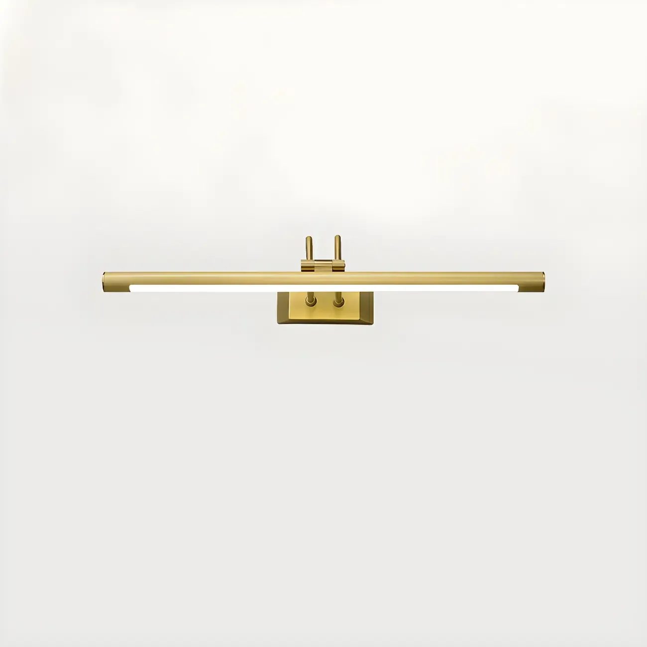 Classic Metal Tube Vanity Light with Integrated LED for Bathroom Image - 8