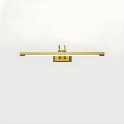 Classic Metal Tube Vanity Light with Integrated LED for Bathroom Image - 8