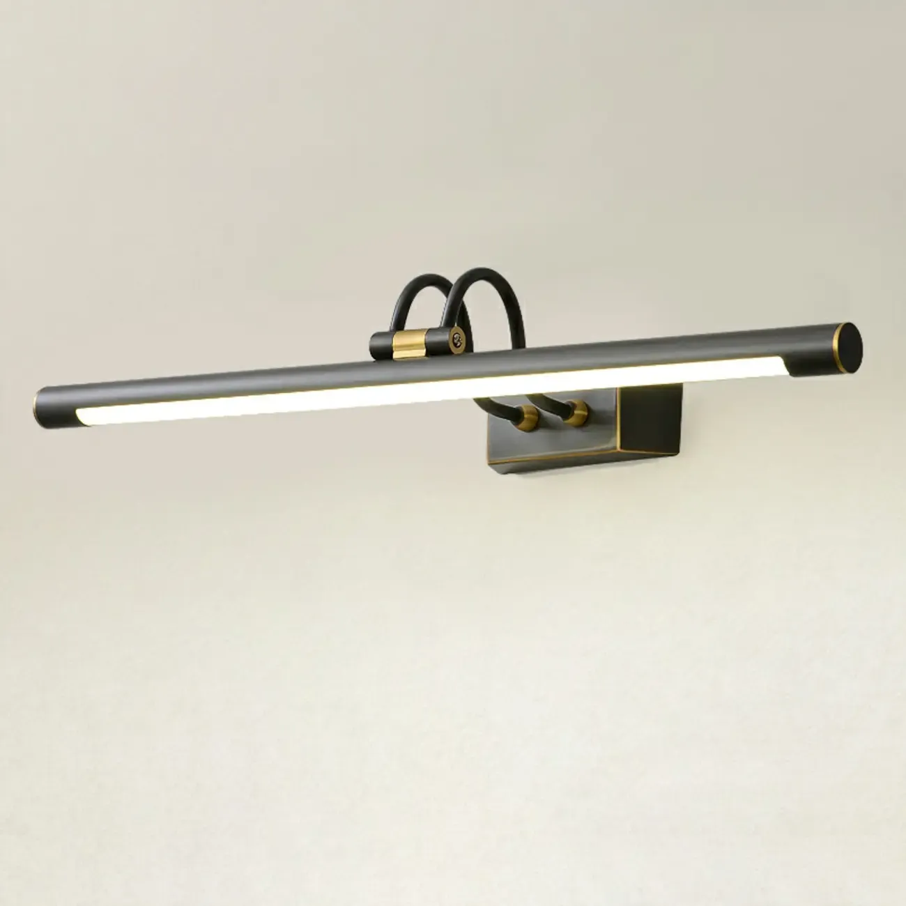 Classic Metal Tube Vanity Light with Integrated LED for Bathroom Image - 12