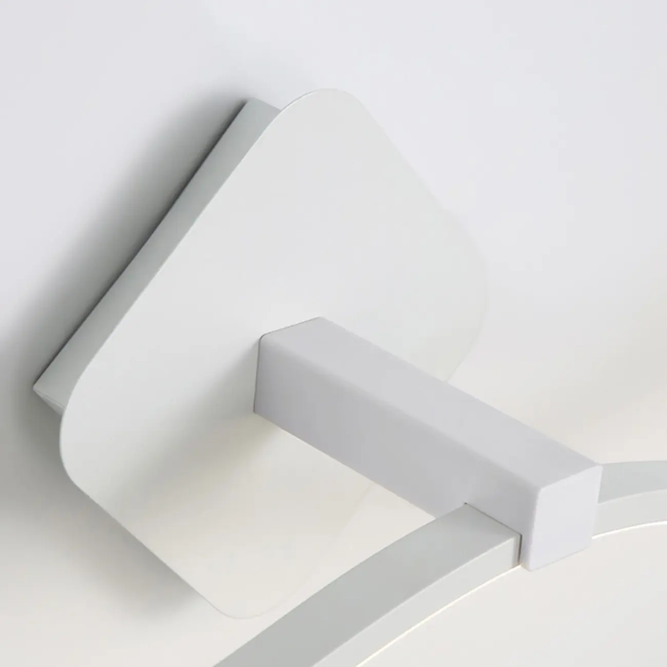 Modern Metal Wave Vanity Light with Integrated LED for Bathroom Image - 12 | homeyfad