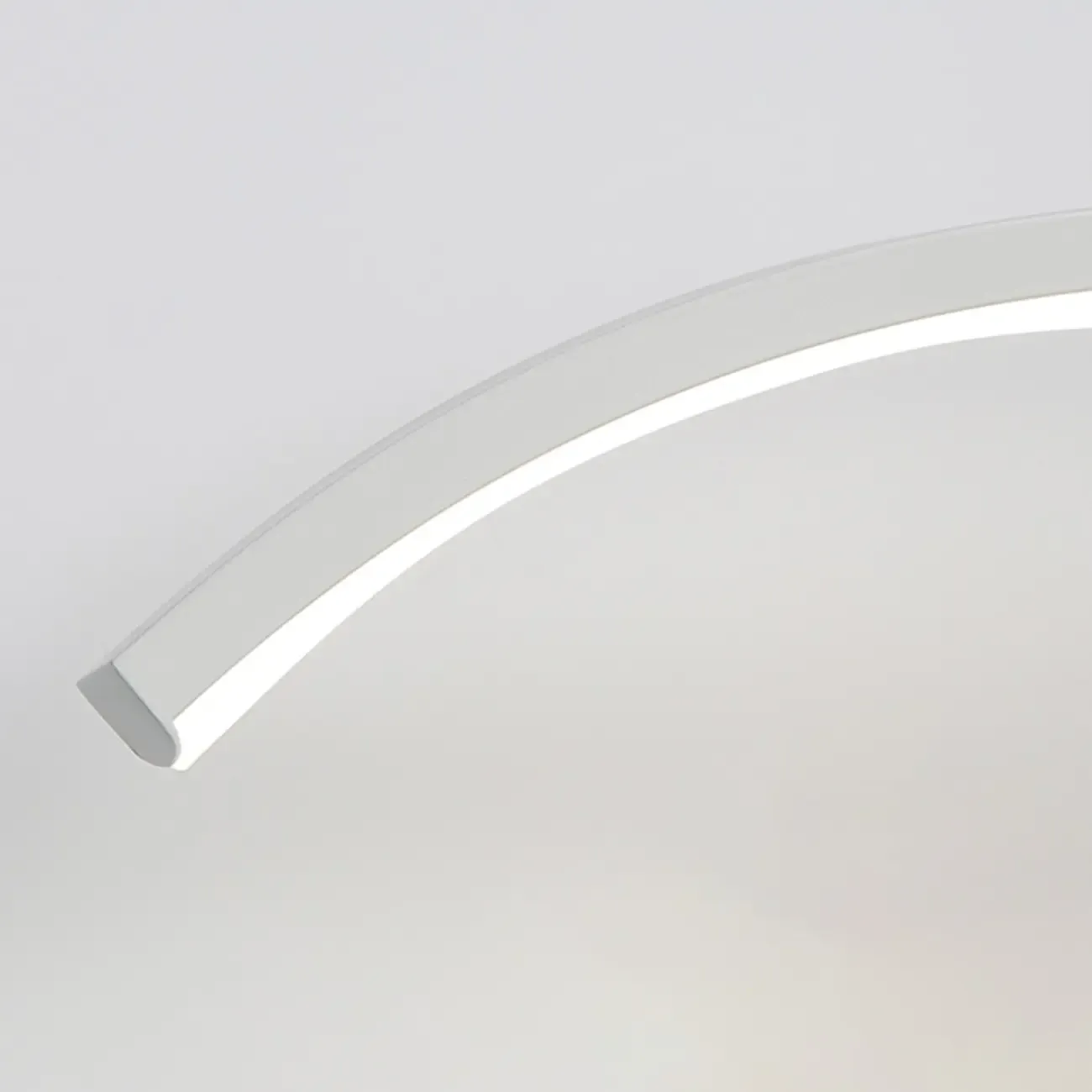 Modern Metal Wave Vanity Light with Integrated LED for Bathroom Image - 13