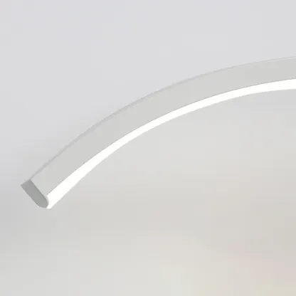 Modern Metal Wave Vanity Light with Integrated LED for Bathroom Image - 13